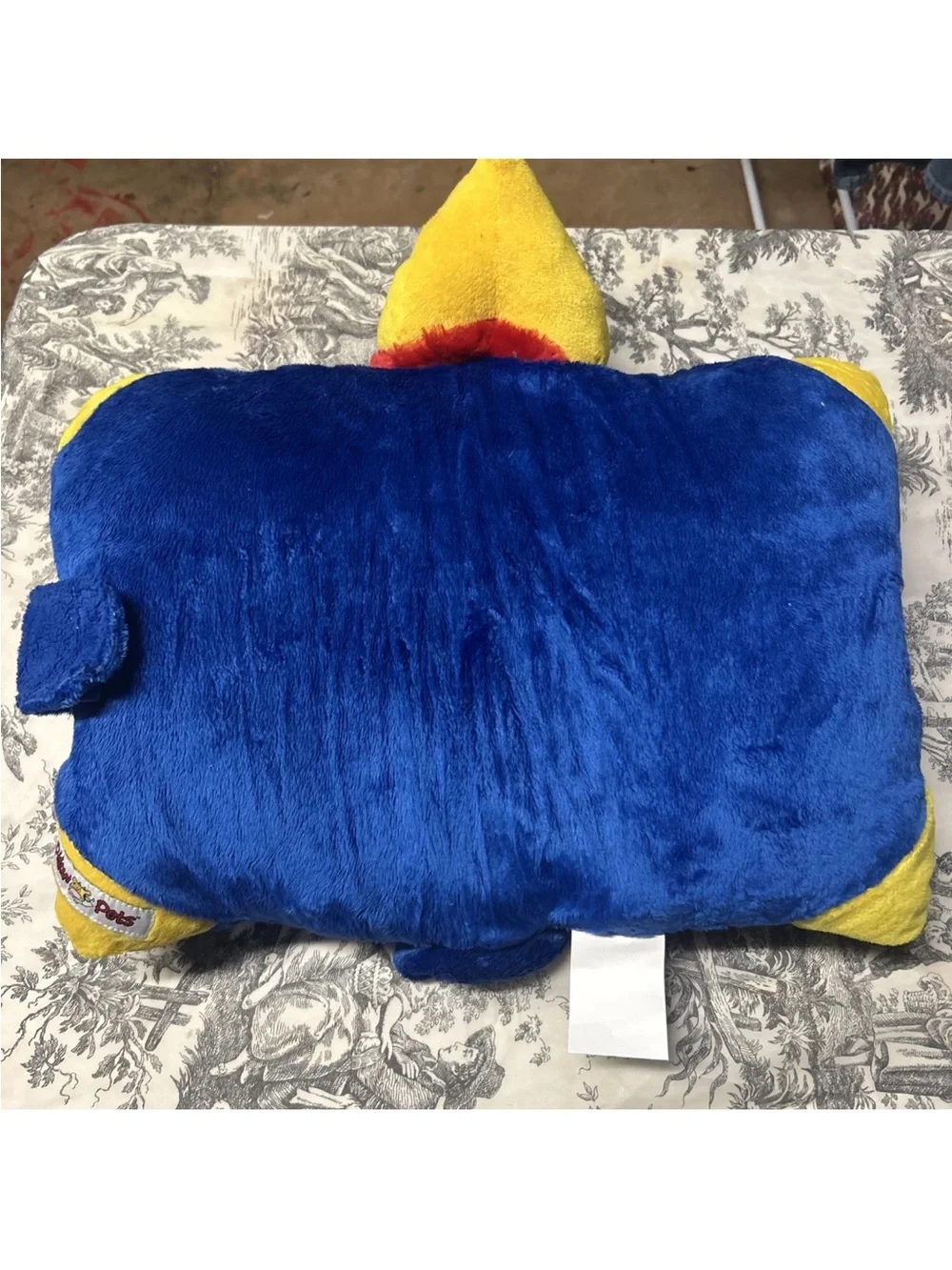 Kansas Jayhawks Plush Pillow Pet - Blue/Red/Yellow